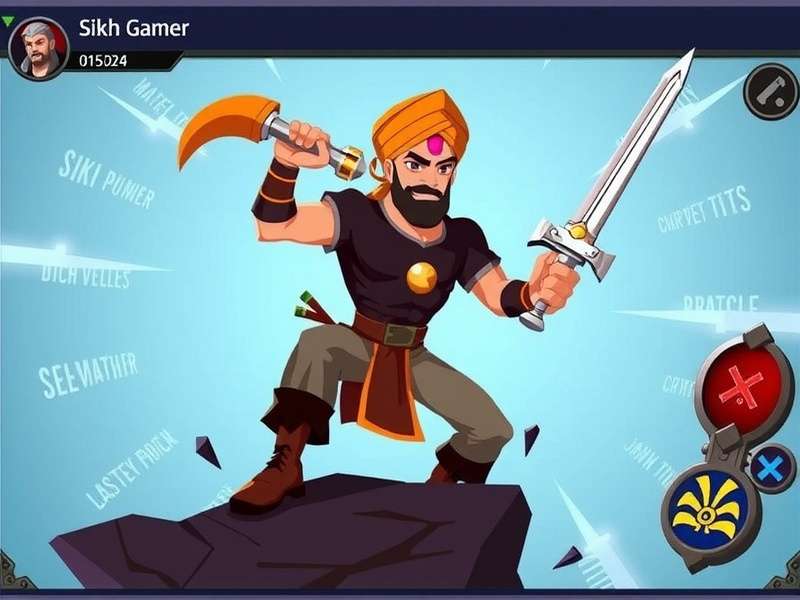 Marvelous Sikh Battler Game Hero
