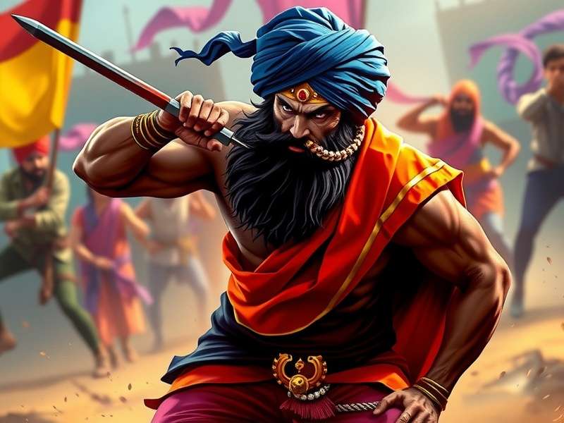Marvelous Sikh Battler India Tournament